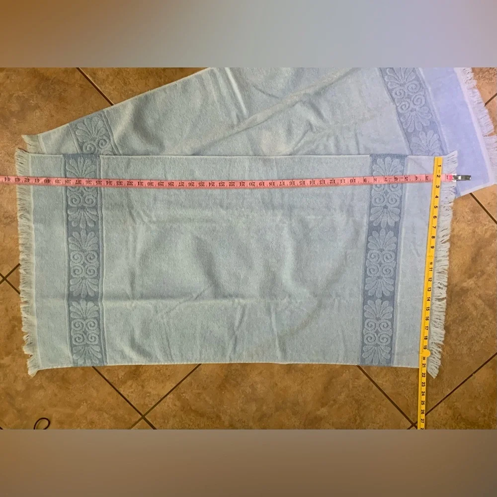 Vintage CANNON MONTICELLO SANTA CRUZ BATH TOWELS 2 pc - Picture 2 of 2